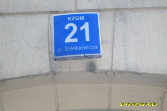 Klatka schodowa Sieńkiewicza 21