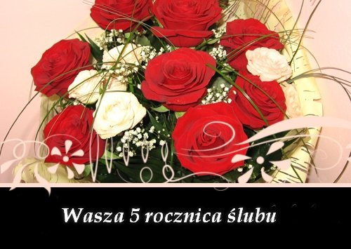 5 rocznica ślubu