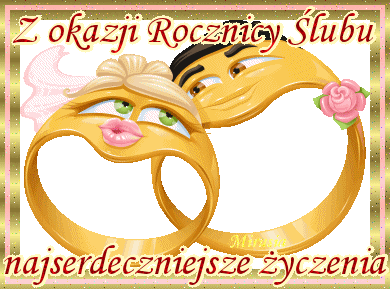 WSZYTSKIEGO NALEPSZEGO Z OKAZJI ROCZNICY SLUBU