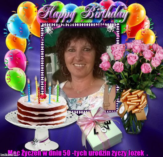 Alineczko nasza  jubilatko.2016 r