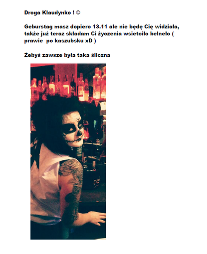 Laurka Urodzinowa od Judyty