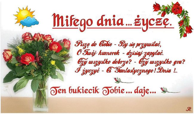 PIĘKNE KWIATY - DOBRE SŁOWA