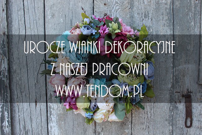 Urocze wianki z pracowni florystycznej tenDOM.pl