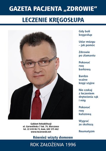 Gazeta Pacjenta Zdrowie- Leczenie Rwy Kulszowej Warszawa