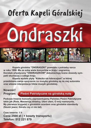 Pieśni Patriotyczne na góralską nutę