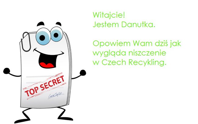 Czech Recykling- niszczenie dokumentów