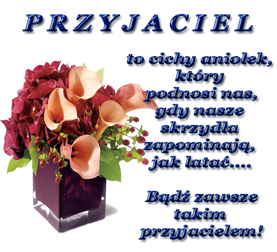 Dziękuję za Przyjaźń..