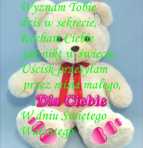 W dzień Walentynek dla Helenki