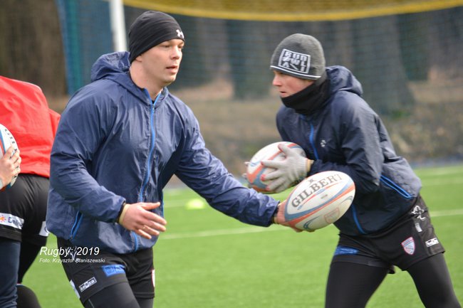 Trening taktyczny Budowlani SA - Skara Wa-wa 23.02.2019