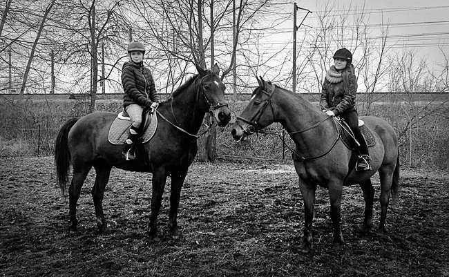 Horse riding