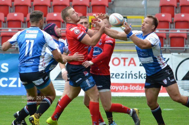 Master Pharm Rugby Łódź - MKS Pogoń Awenta Siedlce 27:13 (17:8)