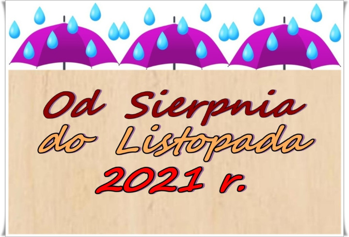 2021 - SIERPIEŃ - LISTOPAD