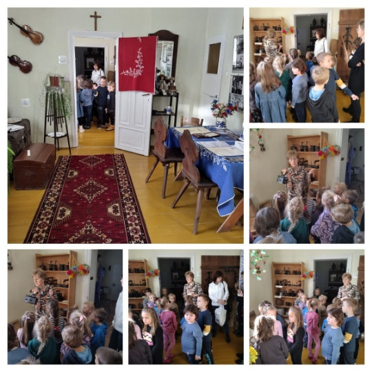 Dzieci ze Skibina w Izbie Regionalnej(8.11.2022)