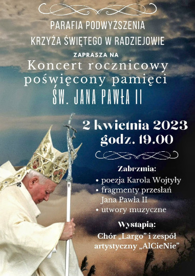 Pamięci Św. Jana Pawła II w Radziejowie