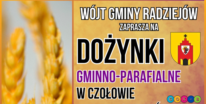 Niedługo dożynki gminno-parafialne w Radziejowie