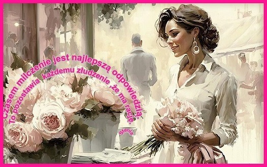 Czasem milczenie jest najlepszą odpowiedzią