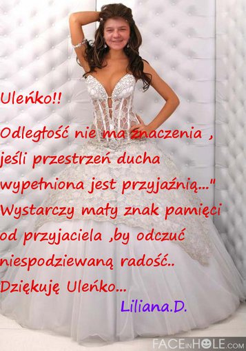 Dla Przyjaciółki Uleńki!!Dziękuję że jesteś!!!