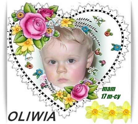 Moja wnusia Oliwcia