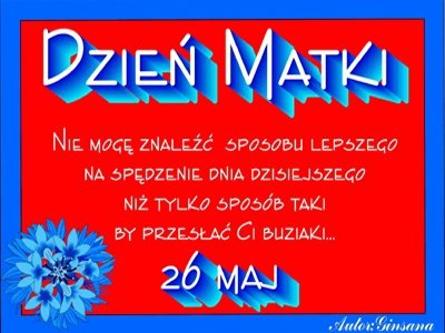 DZIEŃ MATKI